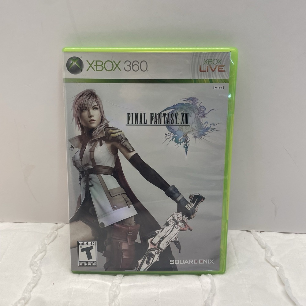 Final Fantasy XIII Microsoft Xbox 360 2010 Complete in Box